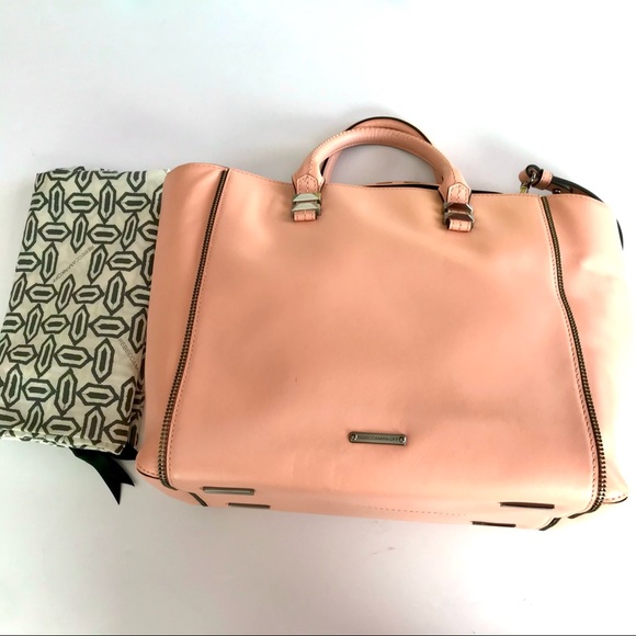 Rebecca Minkoff Peach Mini Perry Tote - Picture 4 of 9